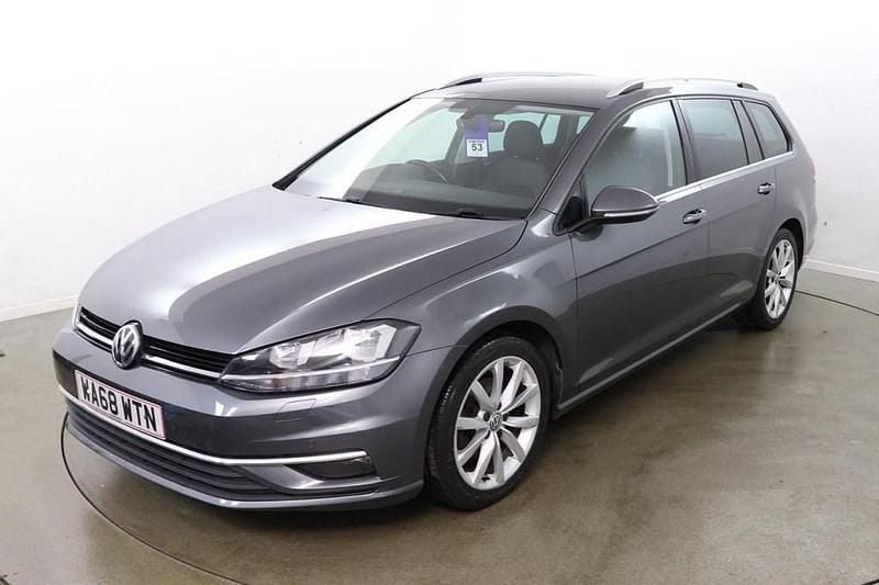 Grey Used 2018 VW Golf VII GT Estate | £9,990 (Good price) - Image 1/4