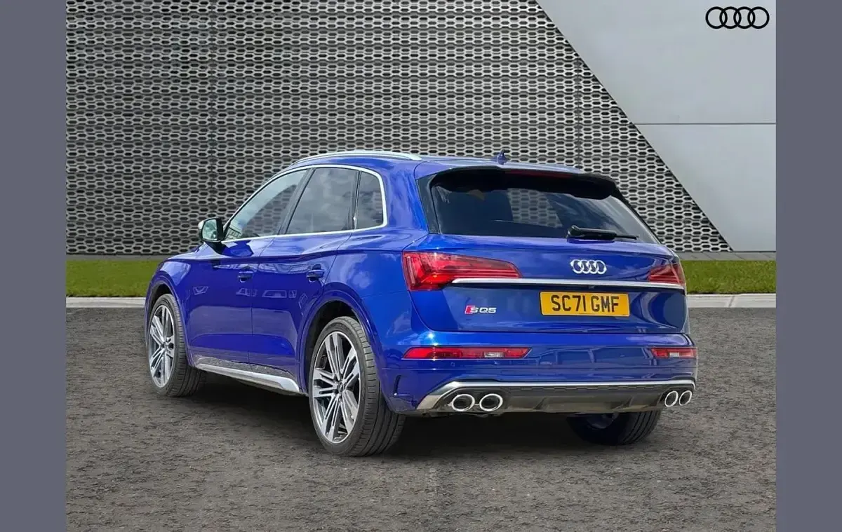 Used Audi SQ5 Comfort 341 HP (250 kW) 2021 Blue SUV