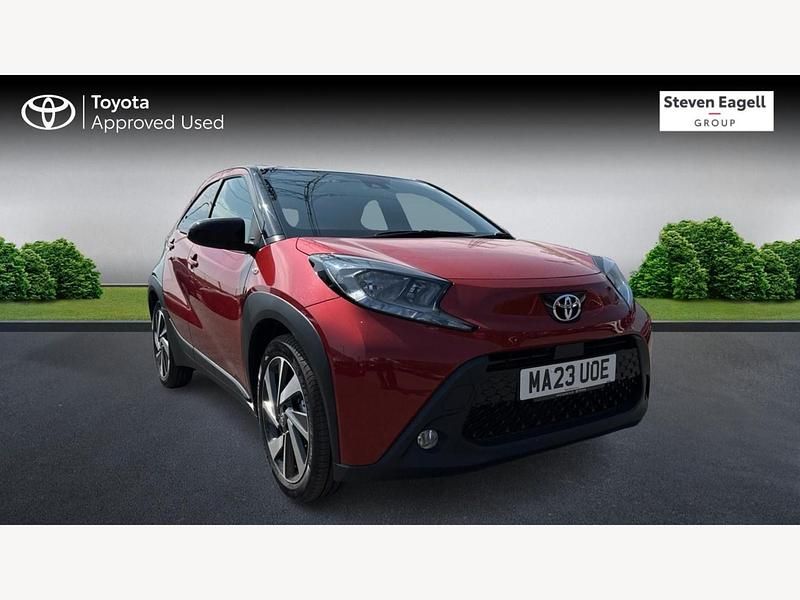 Red Used 2023 Toyota Aygo X SUV | £13,701 - Image 1/3