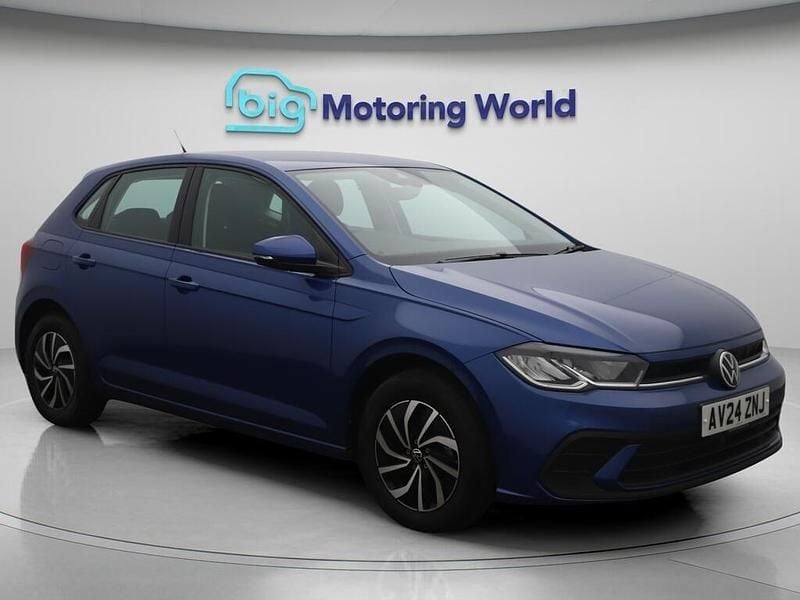 Blue Used 2024 VW Polo S Hatchback | £17,600 (Good price) - Image 1/4