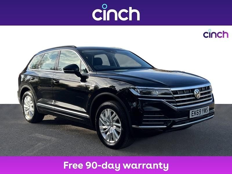 Black Used 2019 VW Touareg SEL SUV | £25,849 (Fair price) - Image 1/3