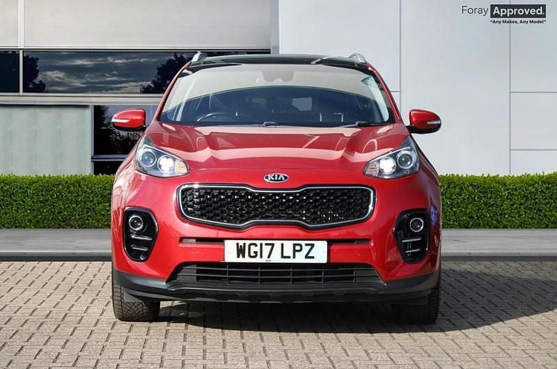 Begagnad Kia Sportage 2017 Röd SUV