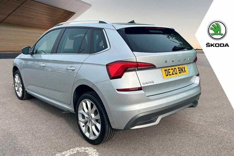 Used Skoda Kamiq SE L 150 HP (110 kW) 2020 Silver SUV
