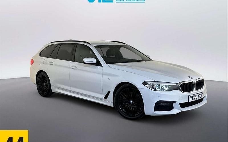 Used BMW 520 M Sport 190 HP (139 kW) 2020 White Estate