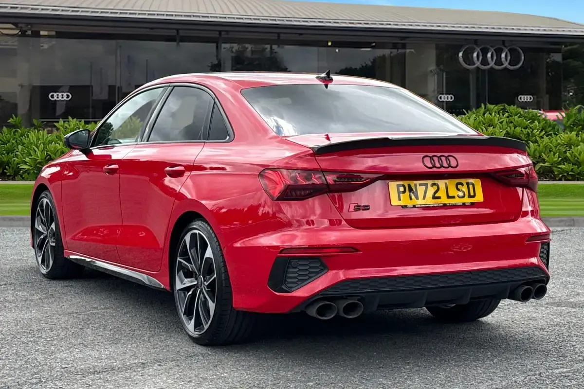 Used Audi A3 310 HP (228 kW) 2022 Red Sedan