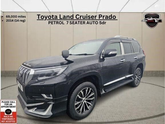Black Used 2024 Toyota Land Cruiser TX SUV | £25,995 - Image 1/4