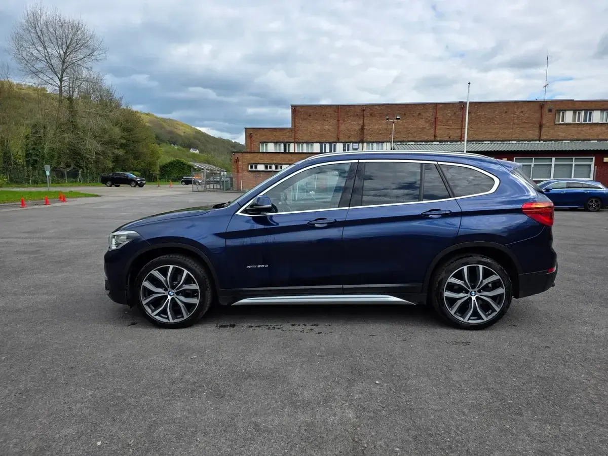 Used BMW X1 xLine 190 HP (139 kW) 2015 Blue SUV