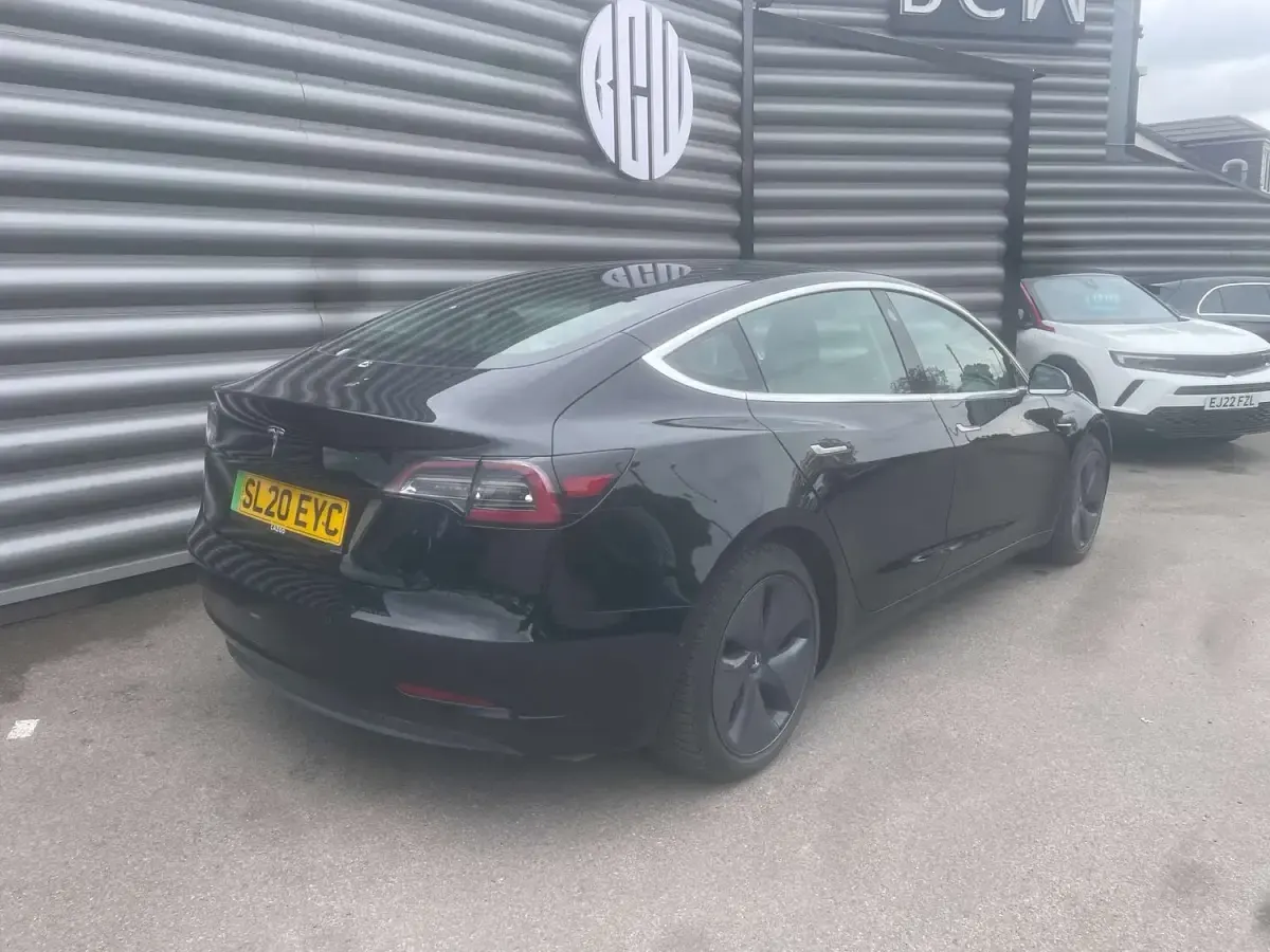 Used Tesla Model 3 Standard Range 366 kW (498 HP) 2020 Black Sedan