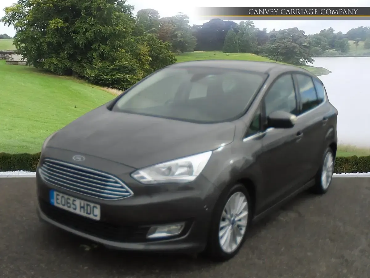 Used Ford C-MAX Titanium 125 HP (91 kW) 2015 Grey MPV