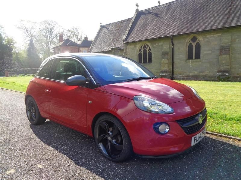 Used Vauxhall Adam Slam 100 HP (73 kW) 2014 Red Hatchback