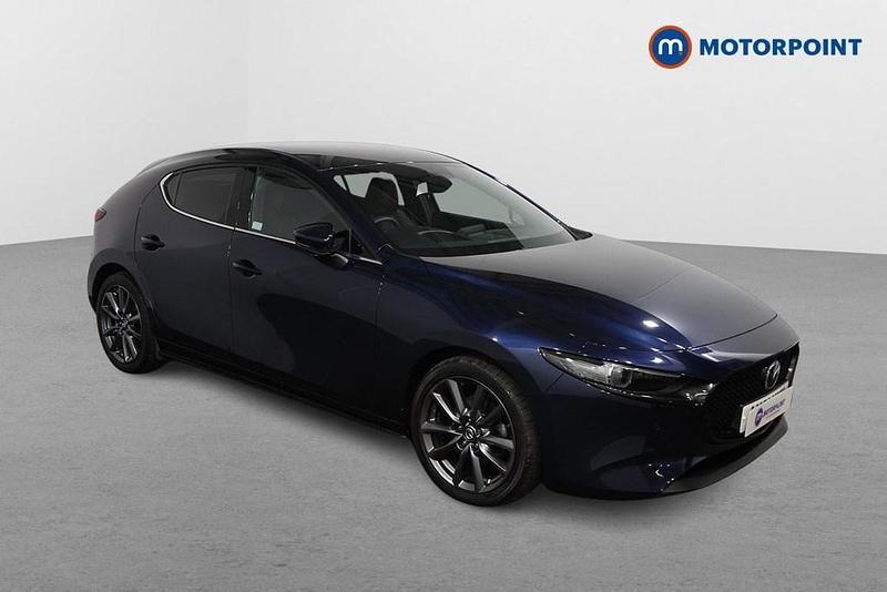 Blue Used 2021 Mazda 3 Inclusive Hatchback | £16,149 (Fair price) - Image 1/4