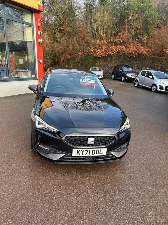 Used Seat Leon FR 110 HP (80 kW) 2021 Black Hatchback
