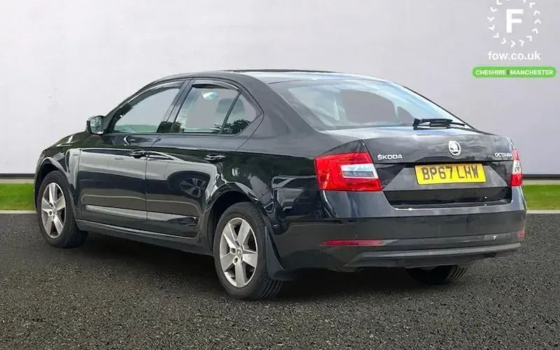 Used Skoda Octavia SE 150 HP (110 kW) 2018 Black Hatchback