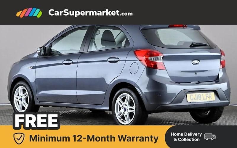 Used Ford Ka Plus Zetec 69 HP (50 kW) 2017 Grey Hatchback