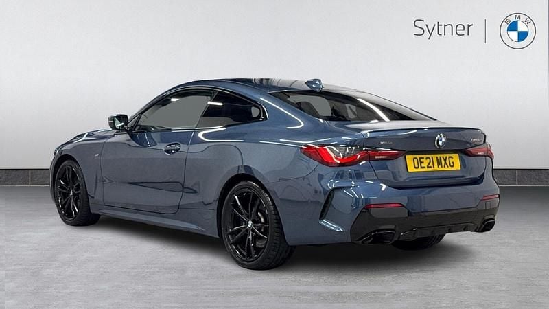 Used BMW M440 Comfort Edition 374 HP (275 kW) 2021 Blue Sedan