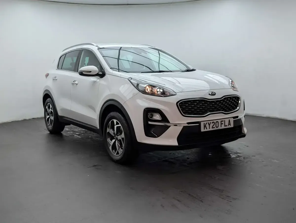 Używany Kia Sportage 177 KM (130 kW) 2020 Biały SUV