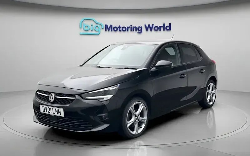 Used Vauxhall Corsa SRi 101 HP (74 kW) 2021 Black Hatchback
