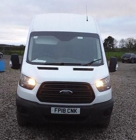 Used Ford Transit 130 HP (95 kW) 2018 White Van