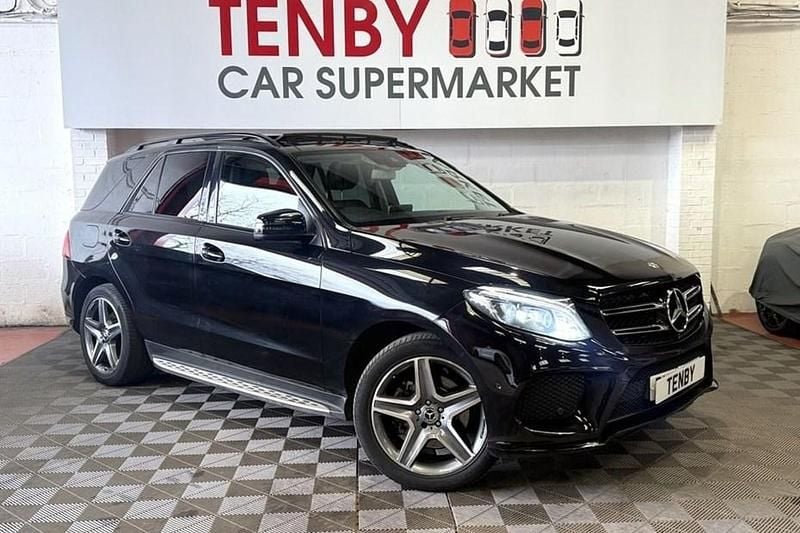 Used Mercedes GLE350 AMG line 2017 Black SUV