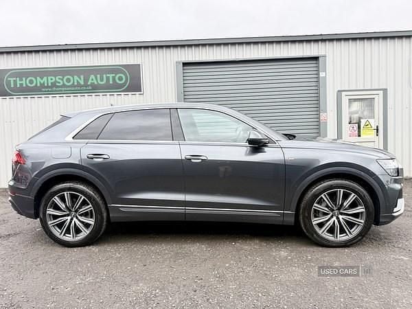 Used Audi Q8 S-Line 286 HP (210 kW) 2019 Grey SUV