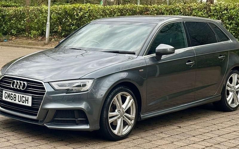 Used Audi A3 Sportback S-Line 150 HP (110 kW) 2019 Grey Hatchback