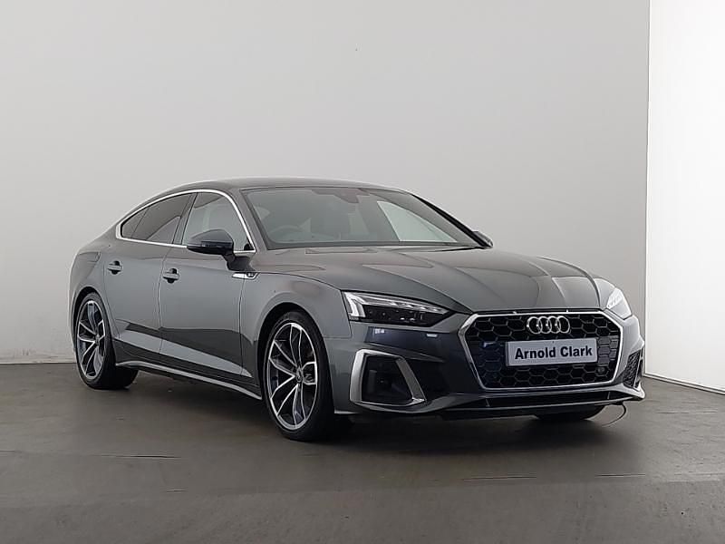 Grey Used 2023 Audi A5 S-Line Hatchback | £26,298 (Fair price) - Image 1/4