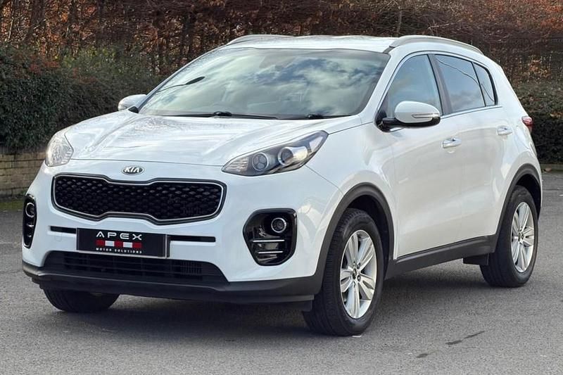 Used Kia Sportage 115 HP (84 kW) 2017 White SUV