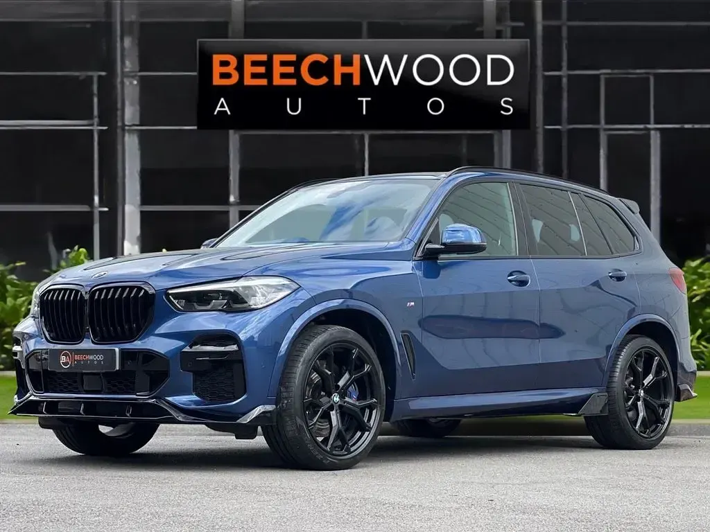 Used BMW X5 M Sport 340 HP (250 kW) 2021 Blue SUV