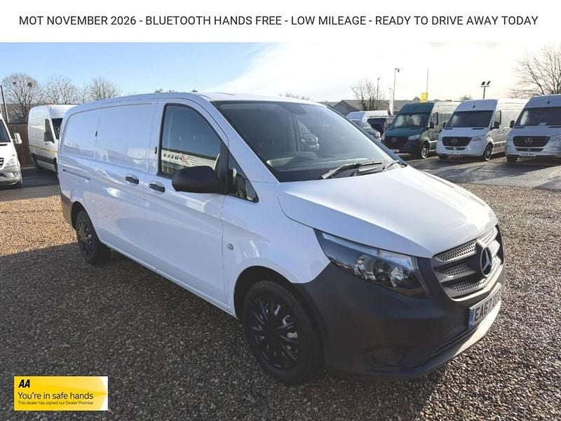White Used 2017 Mercedes Vito Van | £10,750 (Super price) - Image 1/3