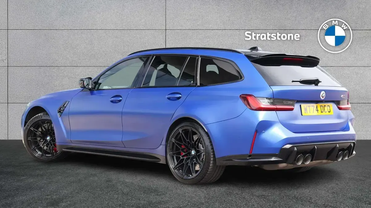 Used BMW M3 Competition Edition 523 HP (384 kW) 2024 Blue Estate