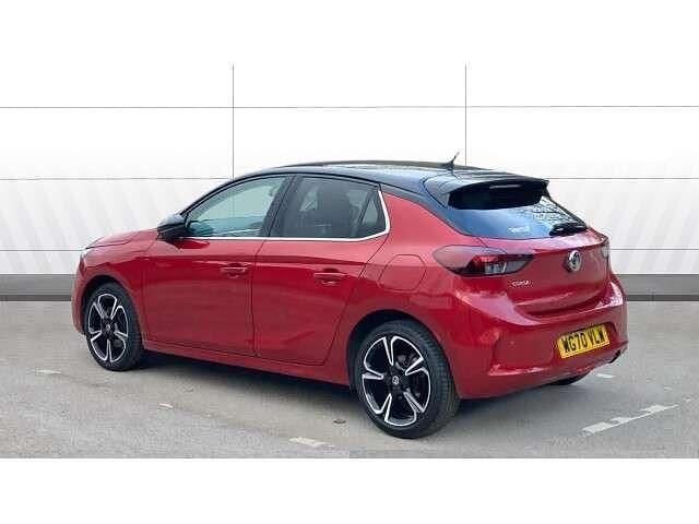 Used Vauxhall Corsa Elite 101 HP (74 kW) 2021 Red Hatchback