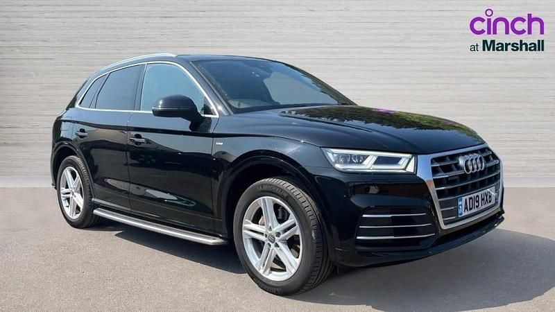 Begagnad Audi Q5 S-Line 190 HK (139 kW) 2019 Svart SUV