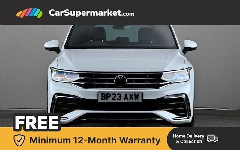 Used VW Tiguan R-line 245 HP (180 kW) 2023 White SUV