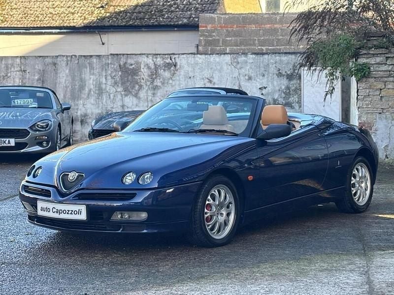 Blue Used 2004 Alfa Romeo Spider Cabriolet | £10,995 - Image 1/4
