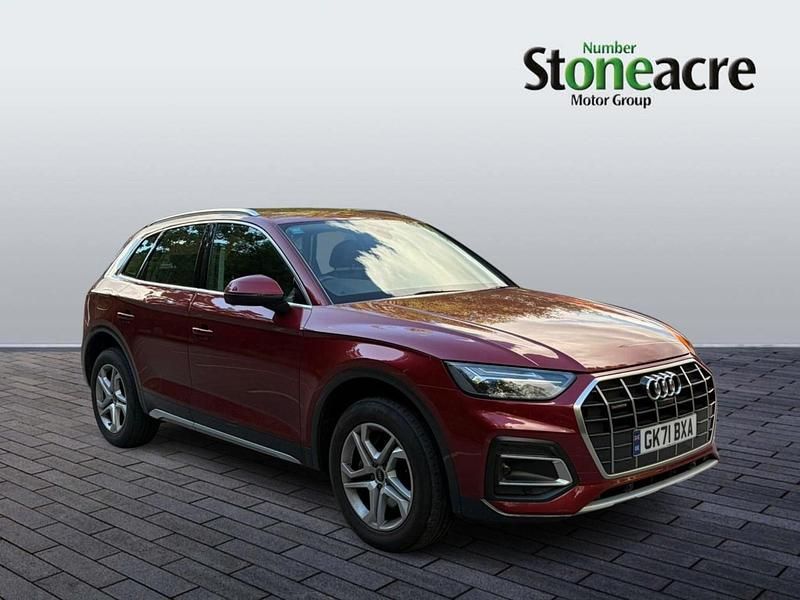 Red Used 2021 Audi Q5 Sport SUV | £26,499 (Good price) - Image 1/4