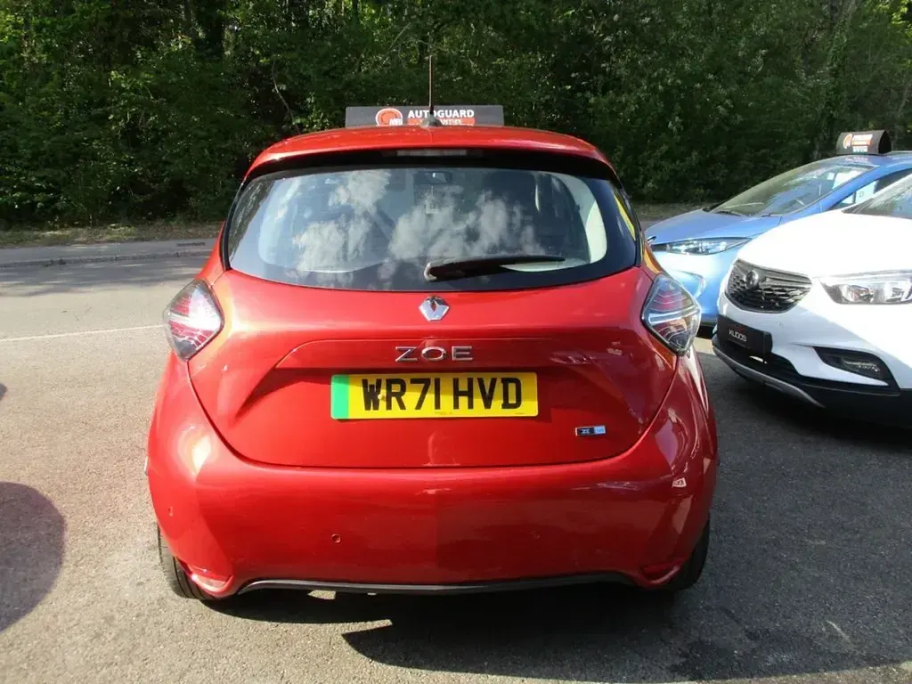 Usado Renault Zoe Iconic 78 kW (107 HP) 2021 Vermelho Citadino