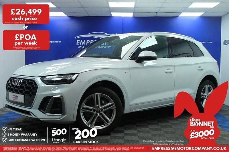 Used Audi Q5 S-Line 265 HP (194 kW) 2020 White SUV