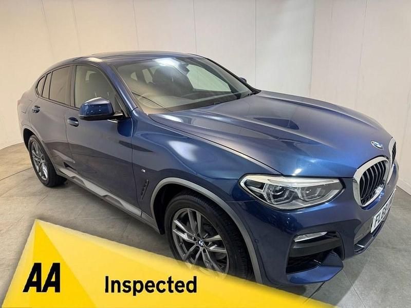 Blue Used 2018 BMW X4 M Sport SUV | £19,480 (A bit pricey) - Image 1/3