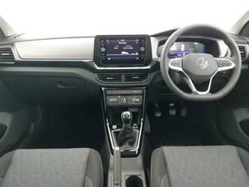 New VW T-Cross Match 95 HP (69 kW) 2025 White SUV