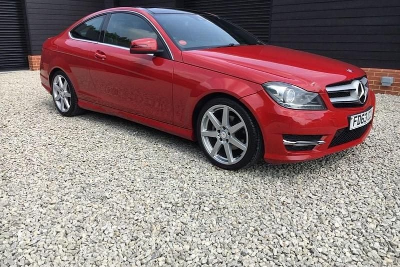 Red Used 2014 Mercedes C220 Sport Edition Coupe | £5,795 (Super price) - Image 1/1