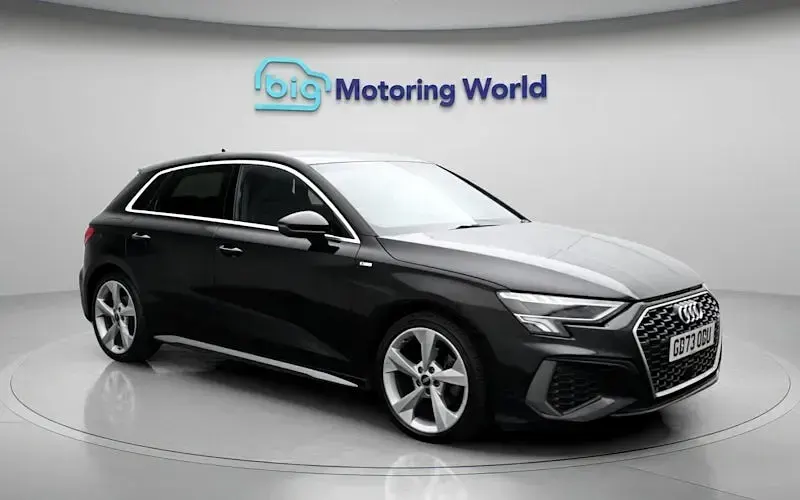 Used Audi A3 Sportback S-Line 150 HP (110 kW) 2024 Black Hatchback