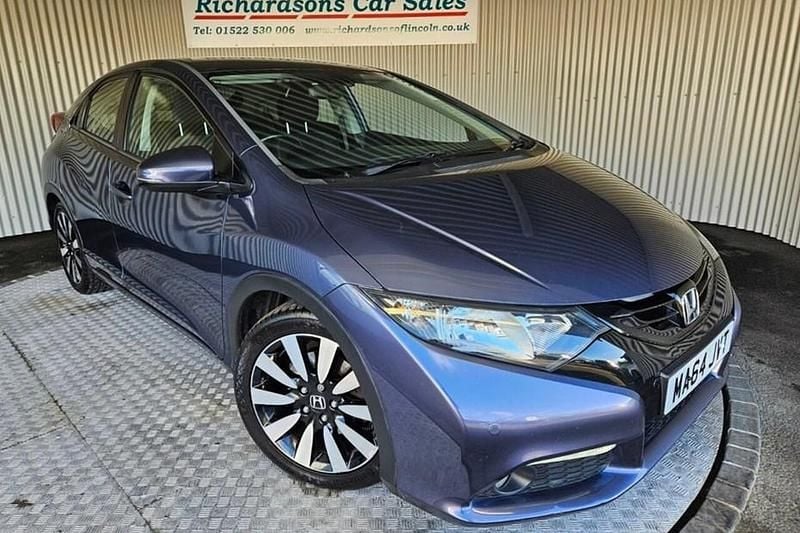 Used Honda Civic SE Plus 142 HP (104 kW) 2014 Blue Hatchback