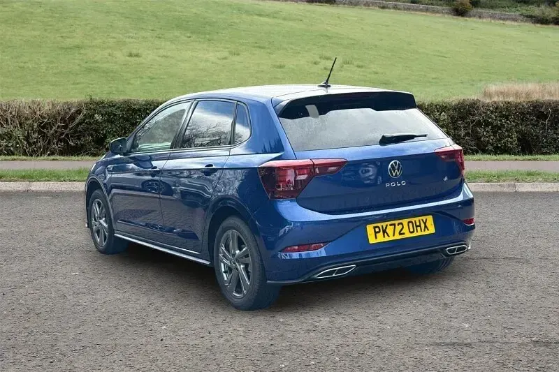 Used VW Polo R-line 80 HP (58 kW) 2022 Blue Hatchback