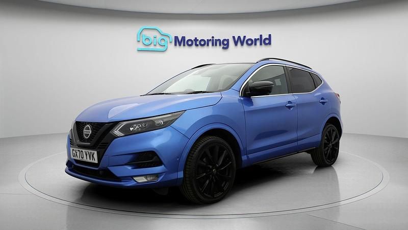 Used Nissan Qashqai N-TEC 140 HP (102 kW) 2020 Blue SUV