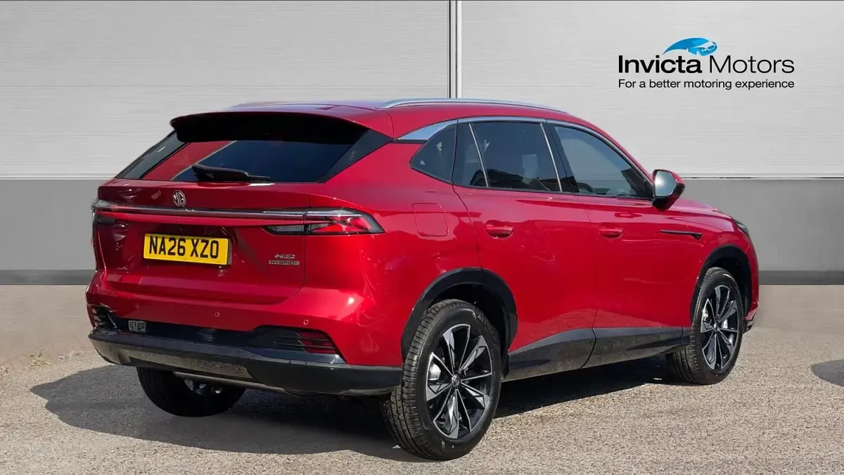 New MG HS SE 224 HP (164 kW) 2026 Red SUV