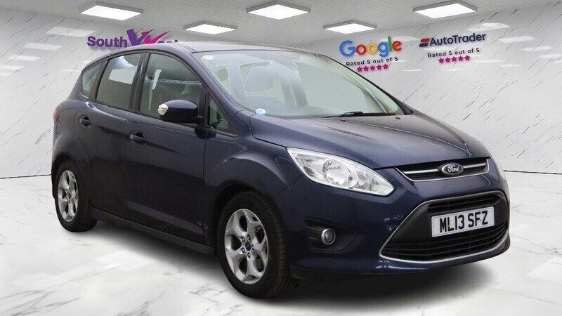 Blue Used 2013 Ford C-MAX Zetec MPV | £3,544 (Fair price) - Image 1/4