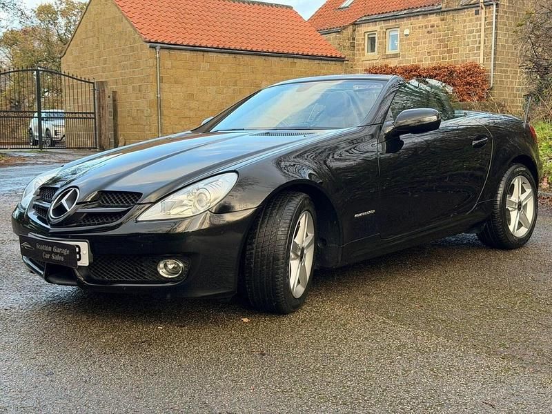 Used Mercedes SLK200 2008 Black Cabriolet