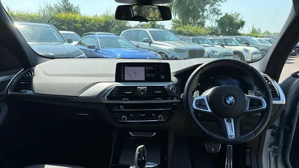 Used BMW X3 M Sport 181 HP (133 kW) 2021 Silver SUV