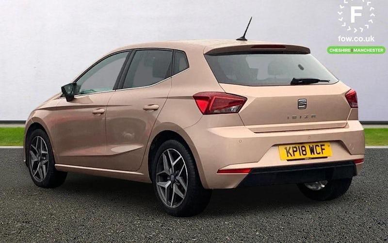Used Seat Ibiza XCELLENCE 95 HP (69 kW) 2018 Gold Hatchback