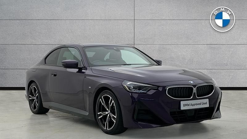 Purple Used 2022 BMW 220 M Sport Coupe | £27,880 (Fair price) - Image 1/4
